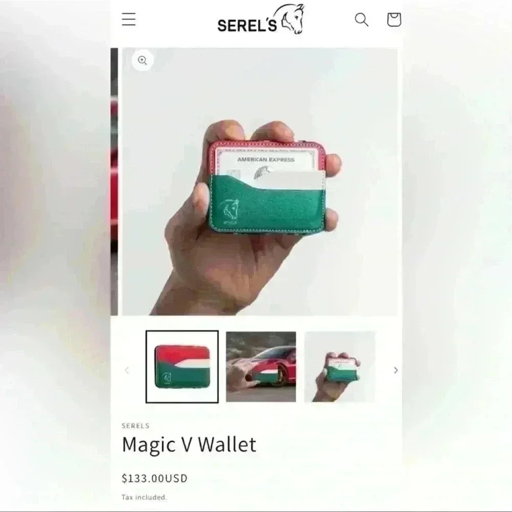 Serels mens wallet NWOB - Picture 2 of 5